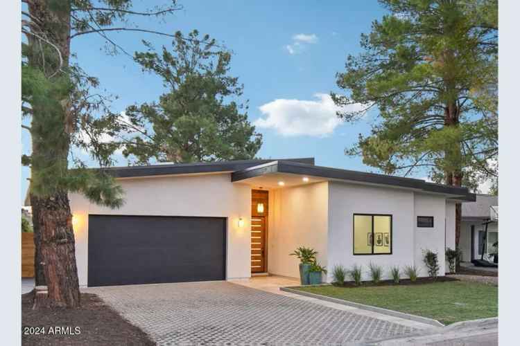 Eco-Friendly Modern Home with Pool and Unique Landscaping