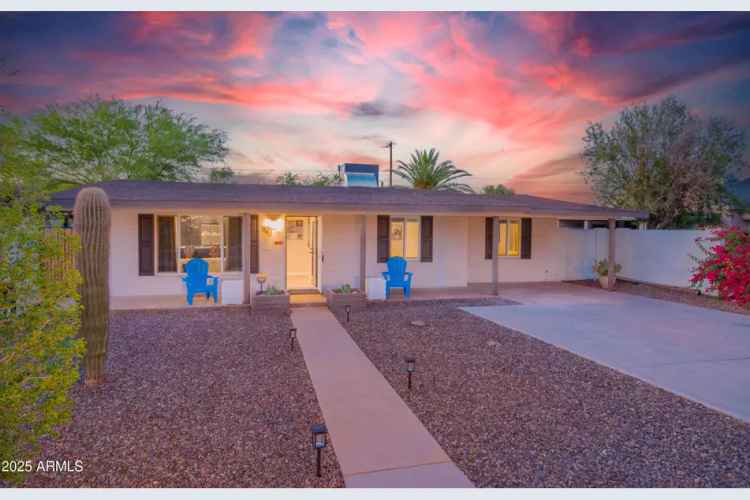 Fully Remodeled Mid Century Modern 3BR 3BA Home with Casita