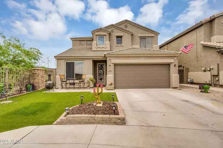 Two Story Home with Pool and Mountain Views