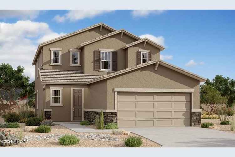 Two Story Palm Plan Home with Flex Room and Covered Patio