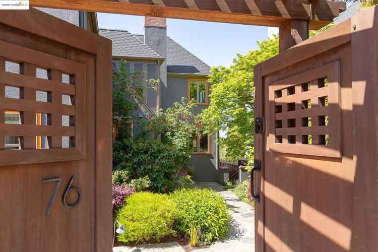 House For Sale , 76, Eucalyptus Road, Oakland, California