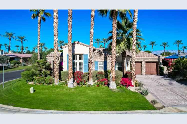 Luxury Tuscany Home in Gated Indian Wells Community