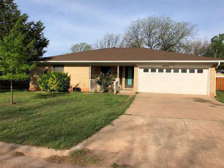 House For Rent , 2026, Marsalis Drive, Abilene, Texas