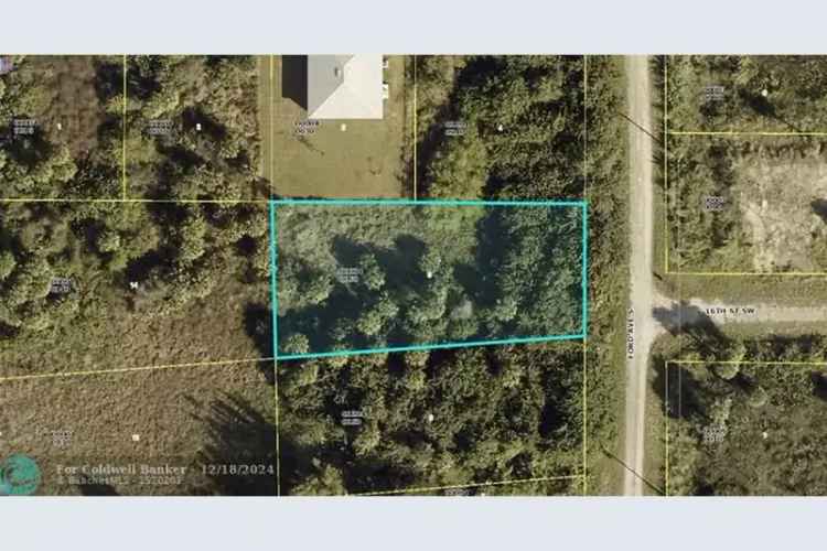 Lehigh Acres Vacant Lot - Build Your Dream Home