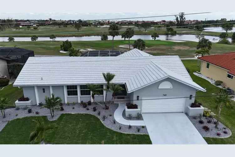 Burnt Store Isles Golf Course Home with New Pool and Upgrades