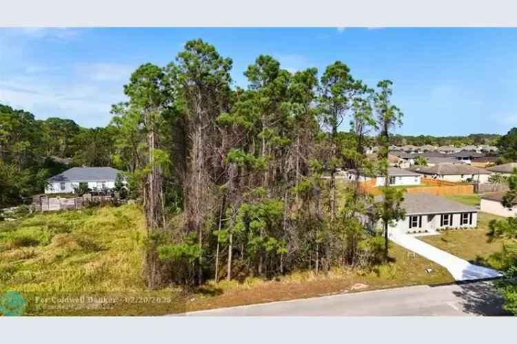 Land For Sale , 1287, Schayler Street Southwest, Palm Bay, Florida