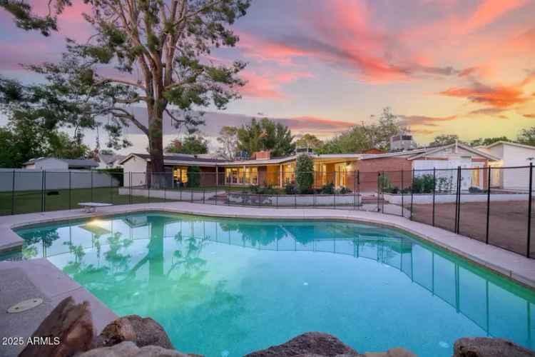 5 Bed 4.5 Bath Central Phoenix Home with Pool and EV Chargers