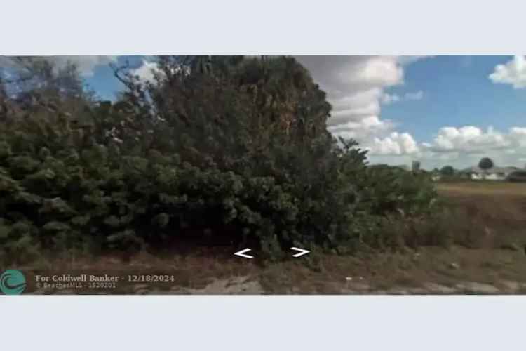 Lehigh Acres Vacant Lot - Build Your Dream Home