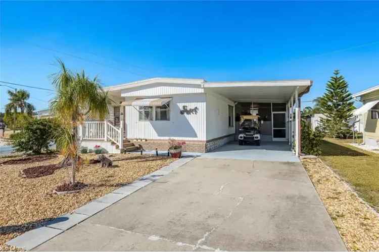 Mobile home For Sale , 163, Chisholm Trail, North Fort Myers, Florida