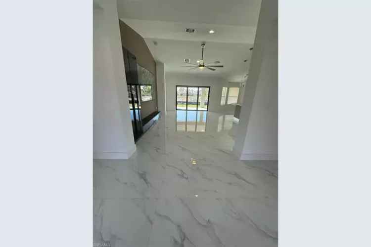 4 Bedroom 2 Bath New Home in Lehigh Acres with Den