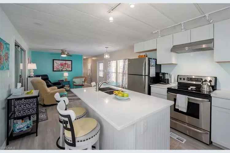 55+ Furnished 2 2 Home in Fort Myers Gated Community