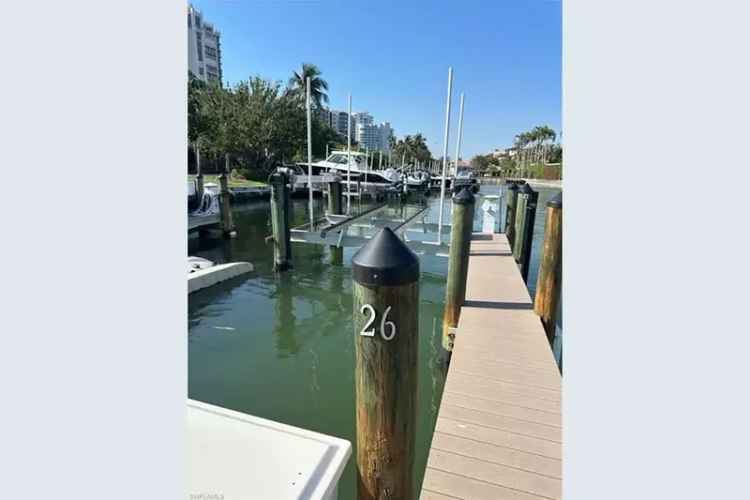 Boat Slip for Lease at Venetian Bay Yacht Club Park Shore