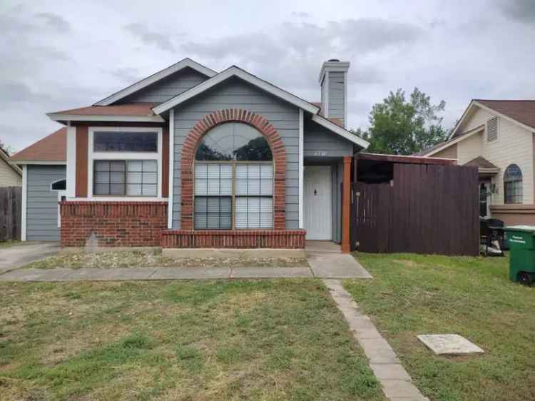 3 Bed 1 Bath Home for Rent to Own in San Antonio