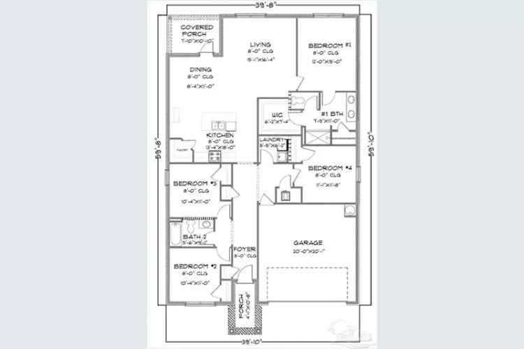 4 Bed 2 Bath Home in Lakes of Woodbine with Resort-Style Amenities