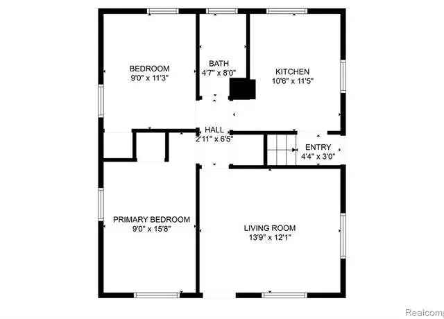 Investor Opportunity Partially Renovated Aluminum Ranch in Detroit