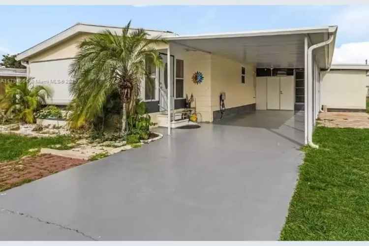 Remodeled Double Wide Mobile Home in 55+ Community