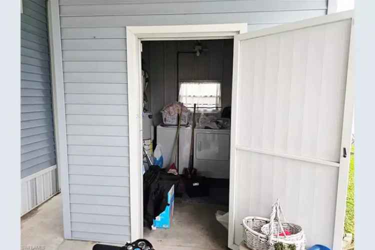 1980 2 Bed 2 Bath Home in 55+ Poinsettia Park, Fort Myers