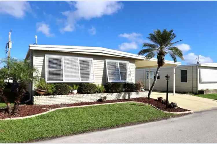 Mobile home For Sale , 5509, Colonial Road, North Fort Myers, Florida