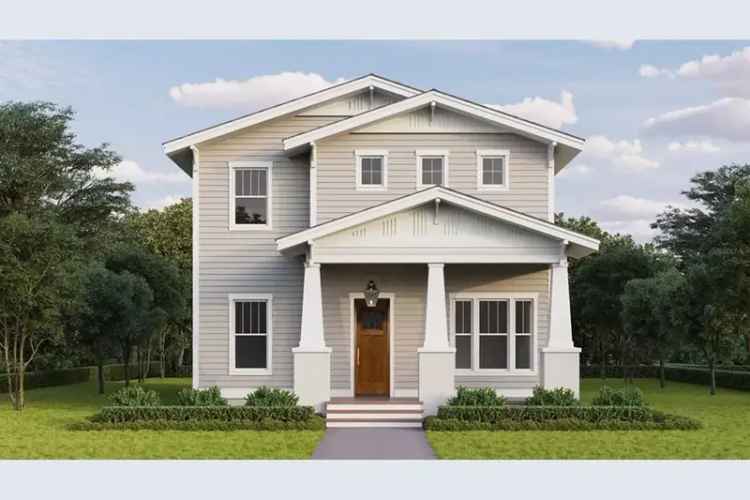 American Craftsman Home 4 Beds 3 Baths 2 Car Garage