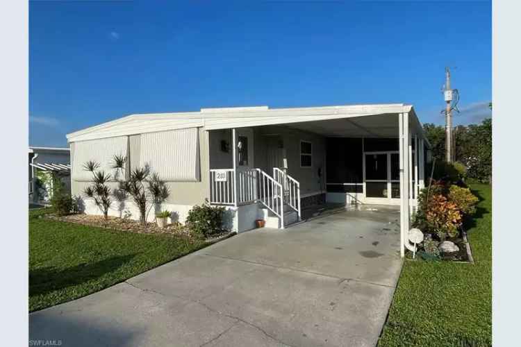 Mobile home For Sale , 210, Cobblestone Lane, North Fort Myers, Florida