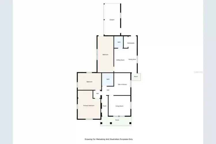 St Pete Grand Central District Home with In-Law Apartment