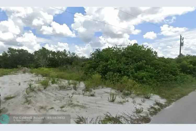 Spacious 0.28 Acre Lot in Northeast Lehigh Acres