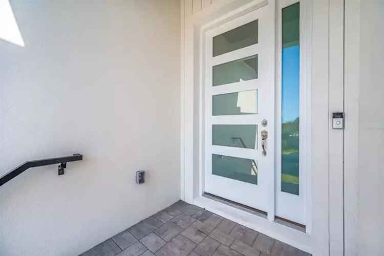 Luxury 2024 Built Home in St Pete Northeast 8 Car Garage Modern Kitchen