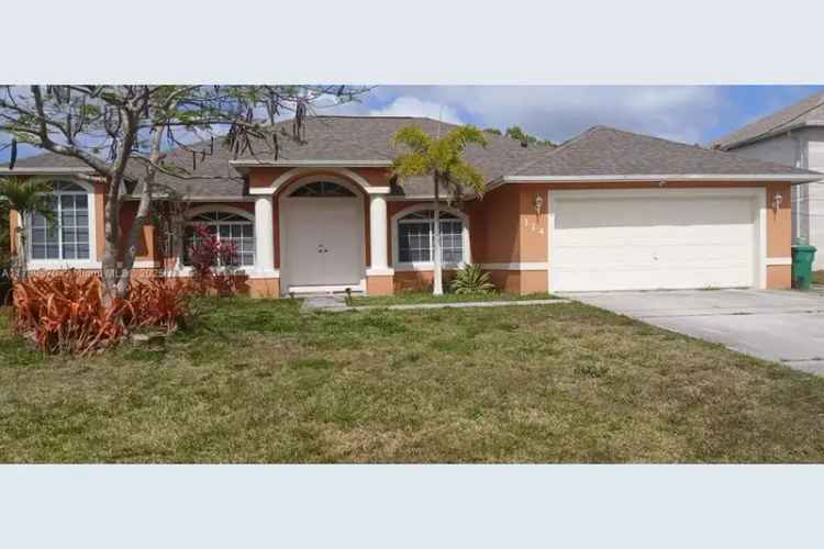 House For Sale , 314, Southwest Ridgecrest Drive, Port Saint Lucie, Florida
