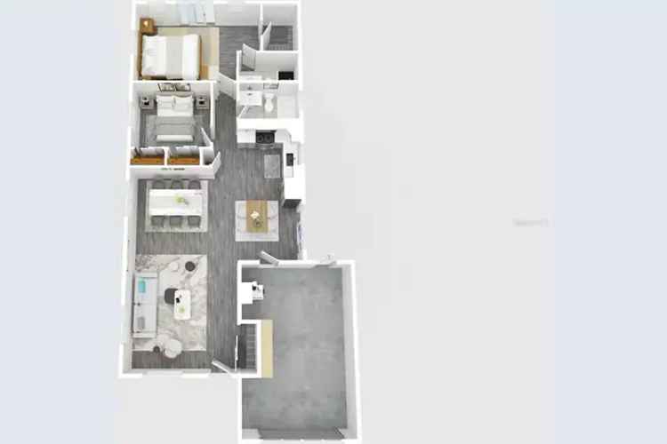 St Pete Investment Opportunity: Charming 2 Bed, 2 Bath Home