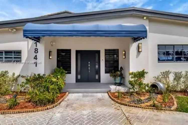 House For Sale , 1841, Northeast 196th Terrace, North Miami Beach, Florida