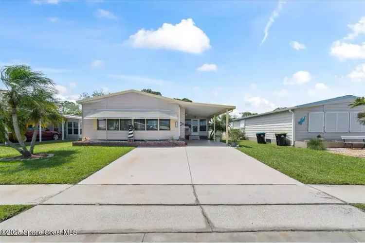 Mobile home For Sale , 1912, Mango Street Northeast, Palm Bay, Florida