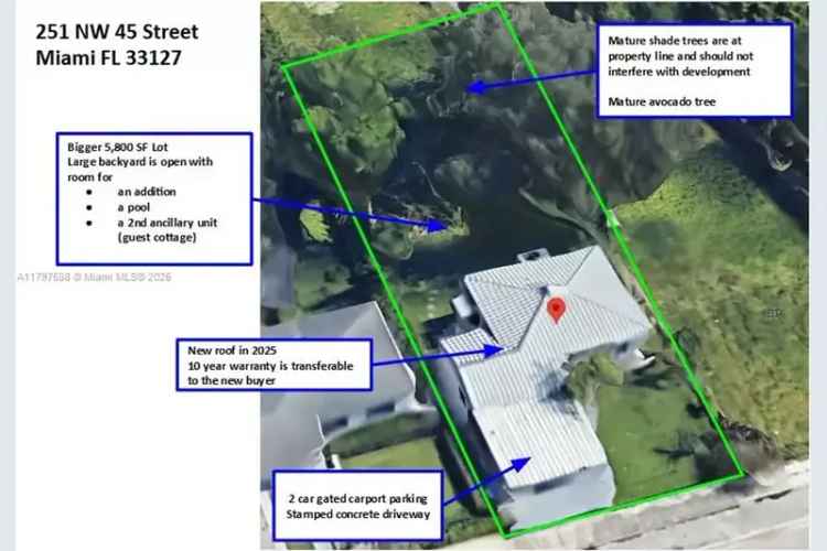 House For Sale , 251, Northwest 45th Street, Miami, Florida