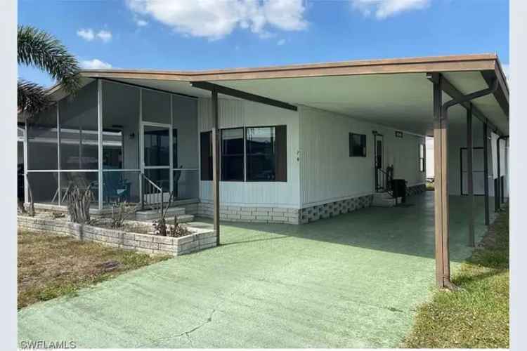Mobile home For Sale , 78, Sunrise Avenue, North Fort Myers, Florida