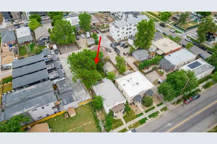 Sloan Lake Duplex Investment Opportunity 7656 sf Lot G-MU-3 Zoning