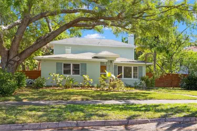 1950s Mid Century Modern Smart Home Old Northeast St Pete Waterfront