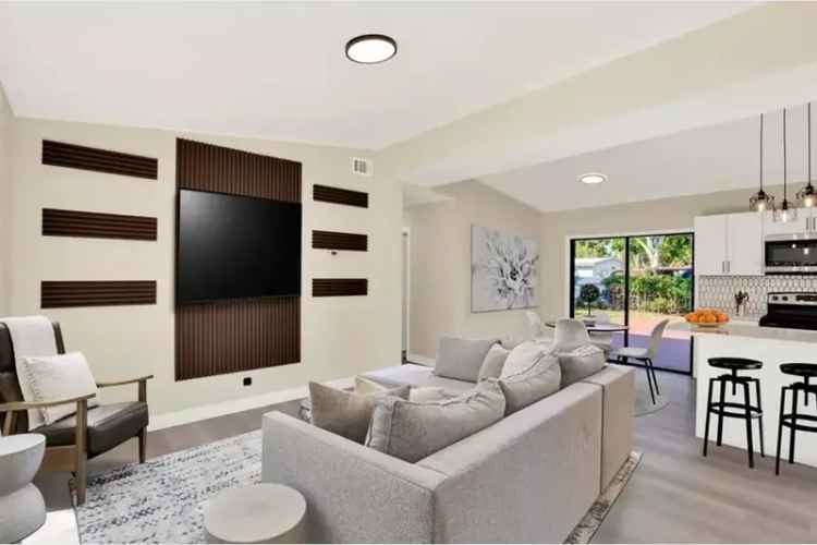 Remodeled 3 Bed 2 Bath Home with Fireplace and Large Deck