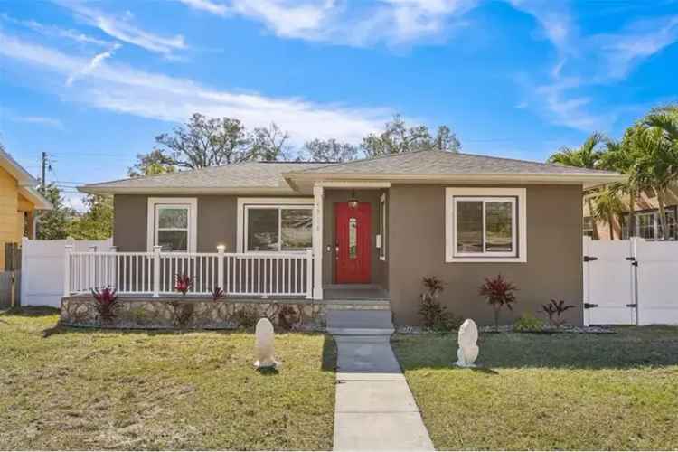 4 Bed 2 Bath Renovated Home Near Downtown St Pete and Beaches