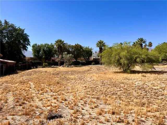 Raw Land Lot South Palm Desert Near El Paseo