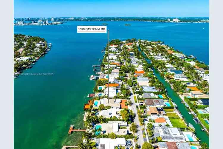 House For Sale , 1690, Daytonia Road, Miami Beach, Florida