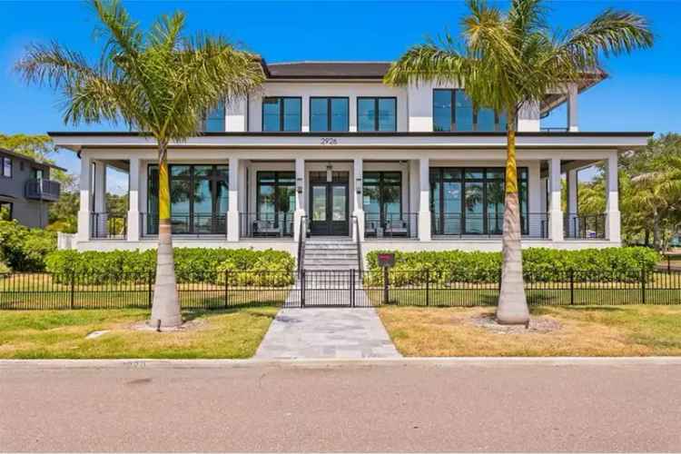 Luxury Waterfront Estate Coffee Pot Bayou 4 Beds 55 Baths 5801 Sq Ft