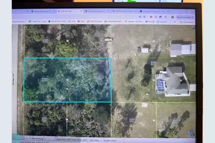 Half Acre Lot Lehigh Acres Near Highway Shopping