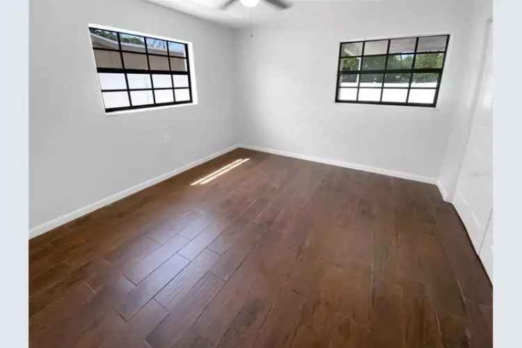 Virtually Staged Home with Fresh Paint and Backyard