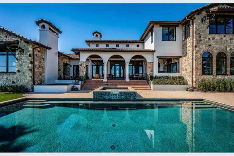 Luxury Coastal Tuscan Estate Tampa Bay Waterfront 6500sqft