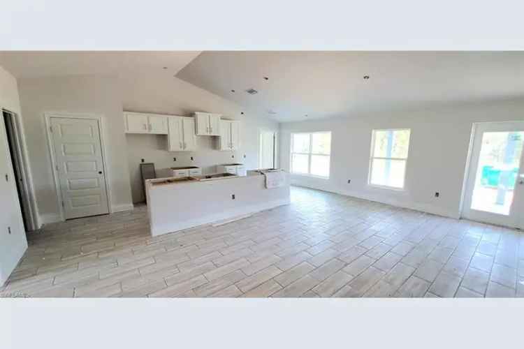 4 Bedroom 3 Bath Home Under Construction Corner Lot