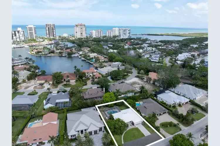 Naples Park Shore Luxury Home Renovation or New Construction Opportunity