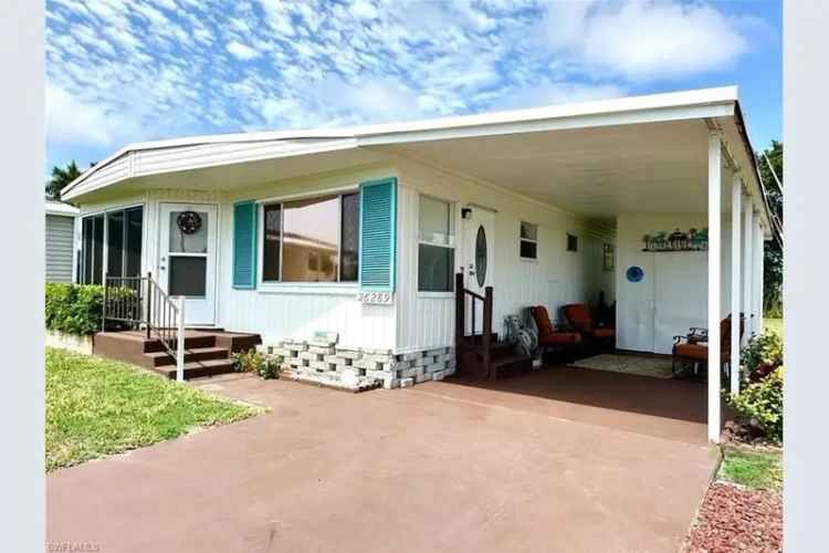 Mobile home For Sale , 26289, Princess Lane, Bonita Springs, Florida