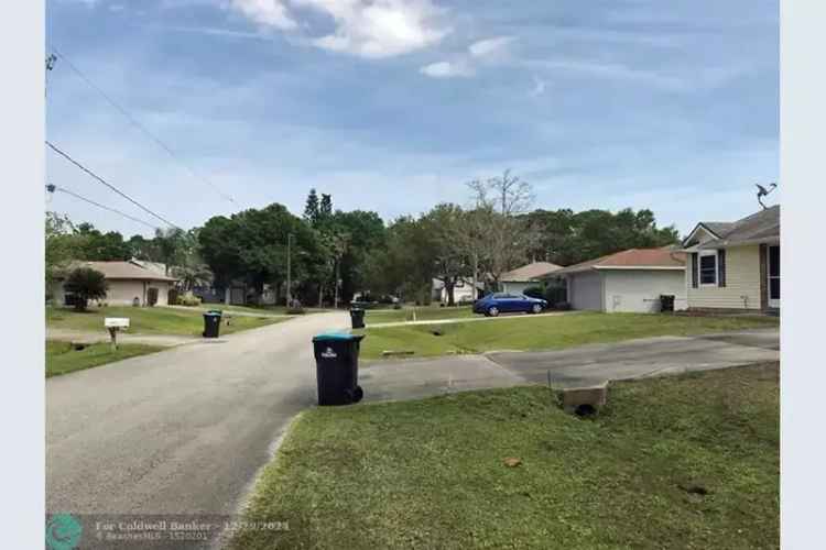 Land For Sale , 692, Banks Street Northwest, Palm Bay, Florida