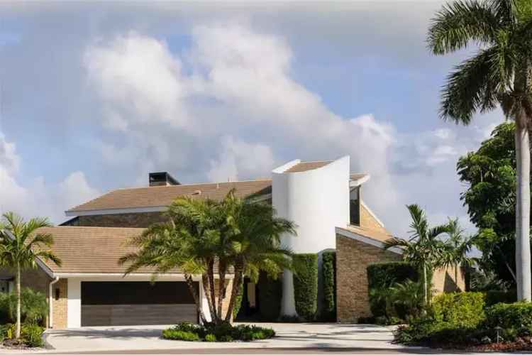 Bayway Isles Waterfront Estate: Mid-Century Modern Luxury Reimagined