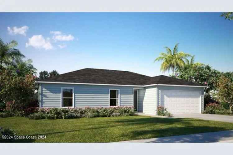 3-Bedroom Home in Palm Bay, Florida with Extended Patio and Hurricane Shutters