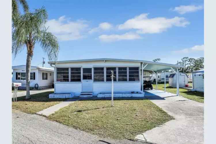 Mobile home For Sale , 118, Flame Lane, North Fort Myers, Florida